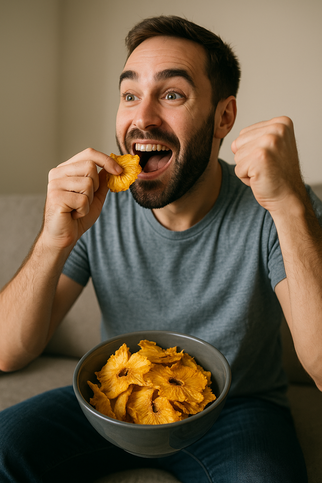 Dehydrated Pineapples Snacks