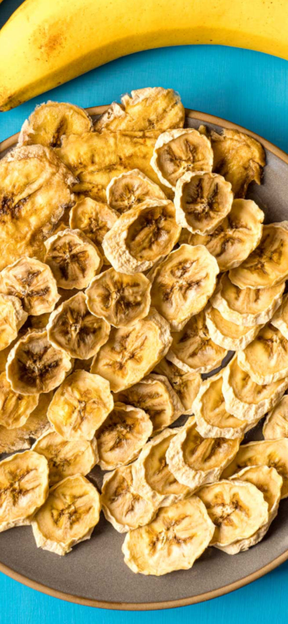 Dehydrated Banana snacks