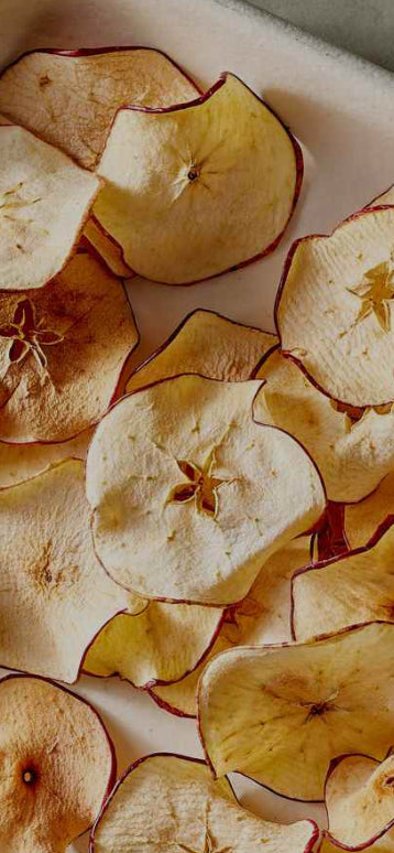 Dehydrated plain Apple Chips Snacks