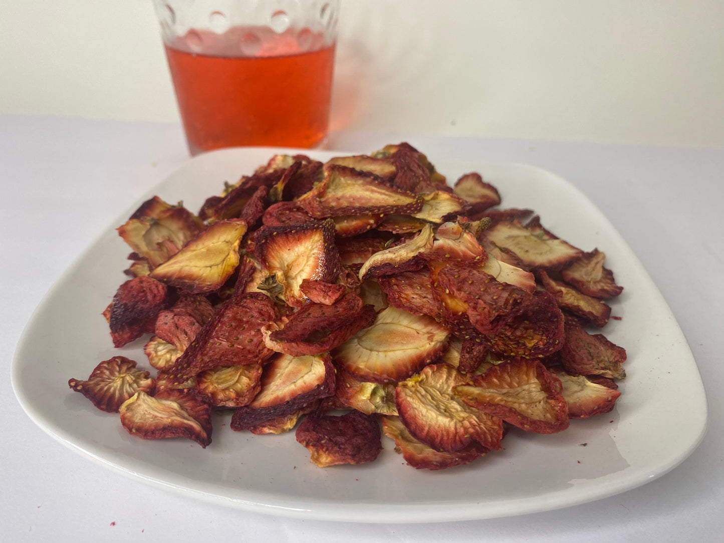 Dehydrated Strawberry Snacks