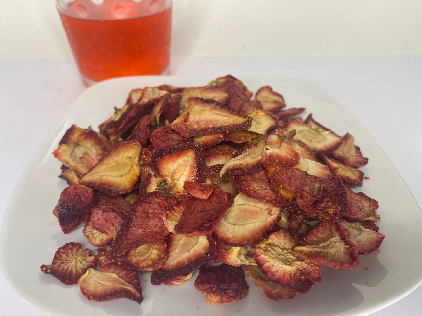 Dehydrated Strawberry Snacks