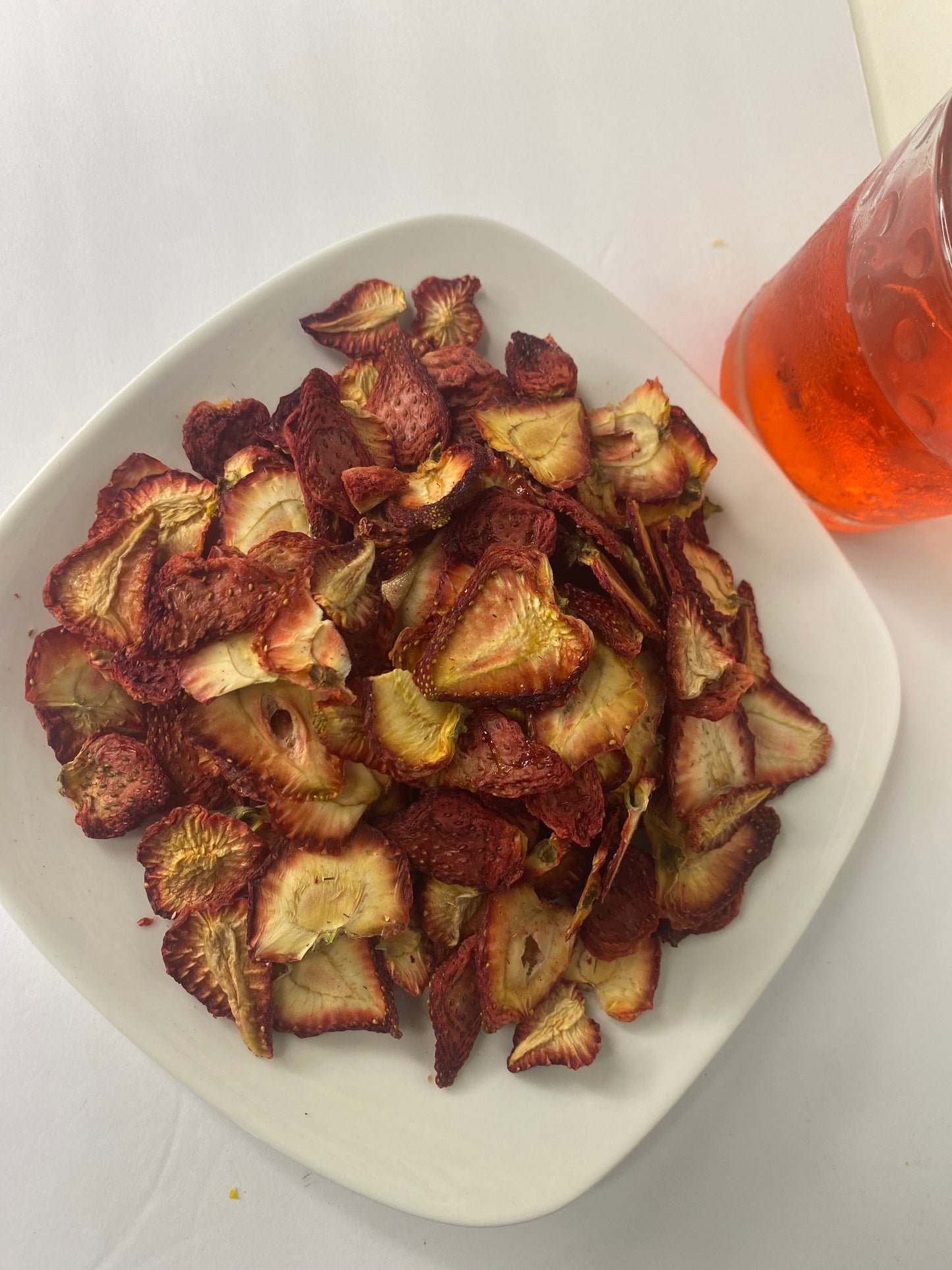 Dehydrated Strawberry Snacks