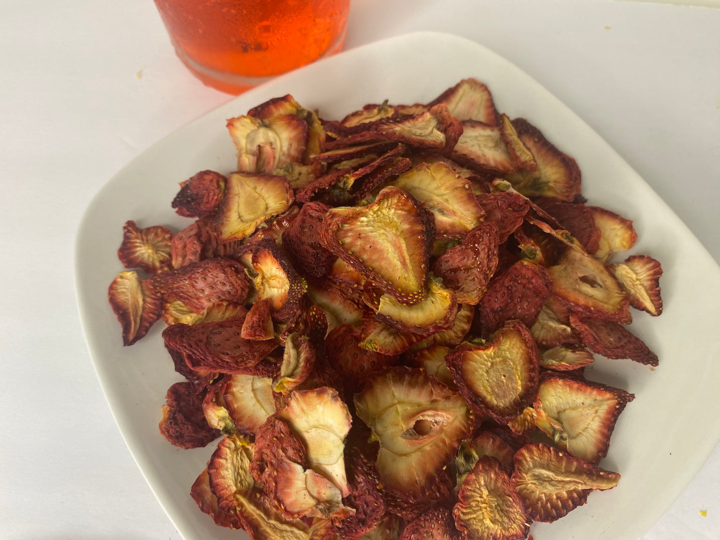 Dehydrated Strawberry Snacks