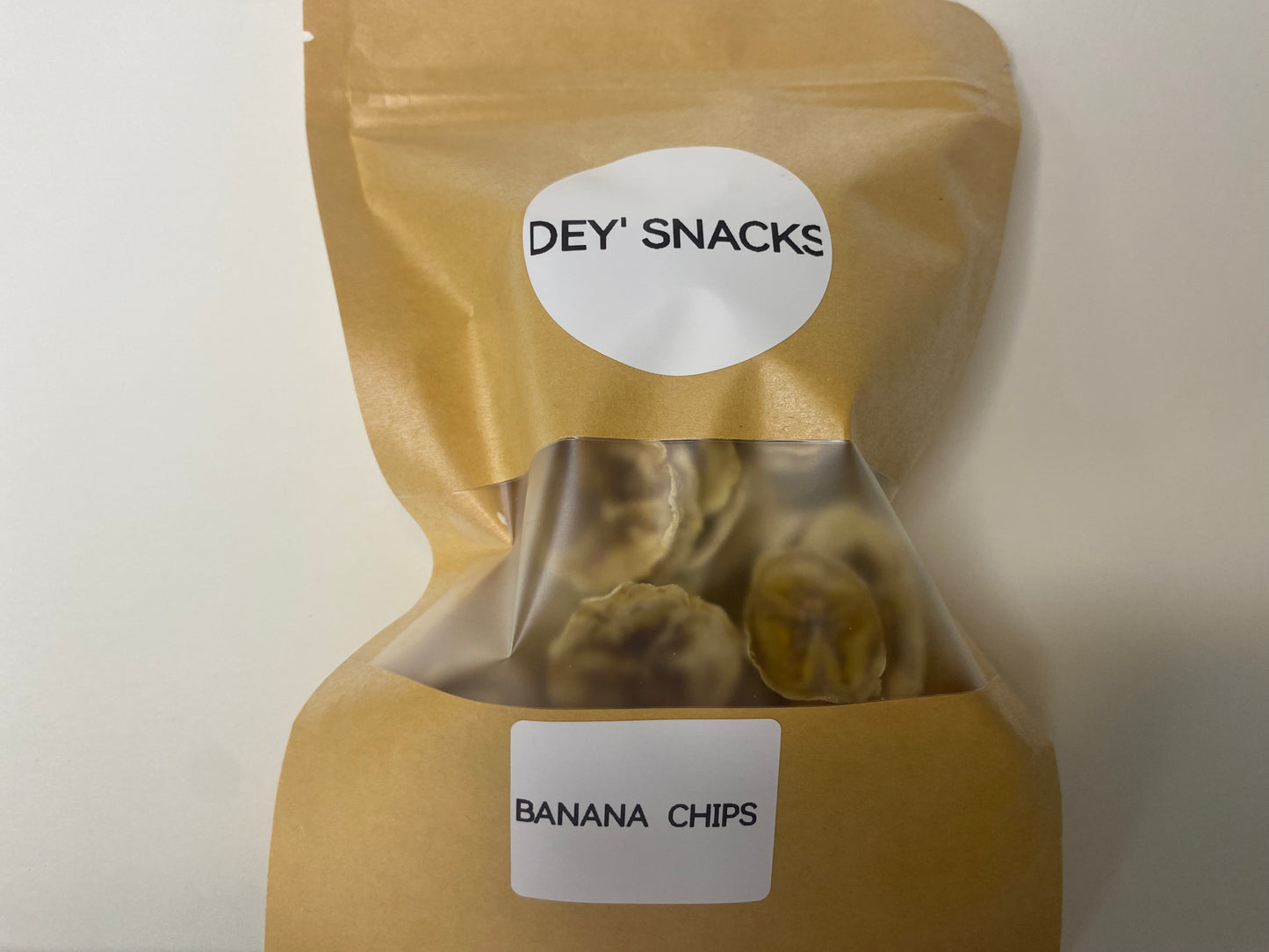 Dehydrated Banana snacks