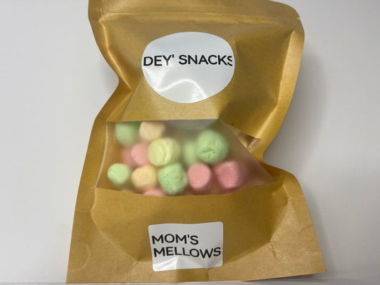 Dehydrated Multi-colored Marshmallows