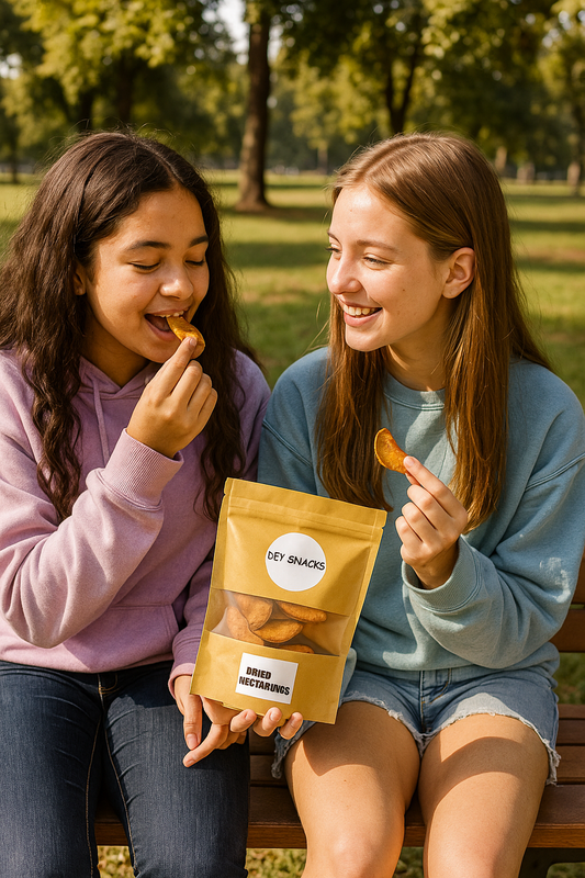 Dehydrated nectarines