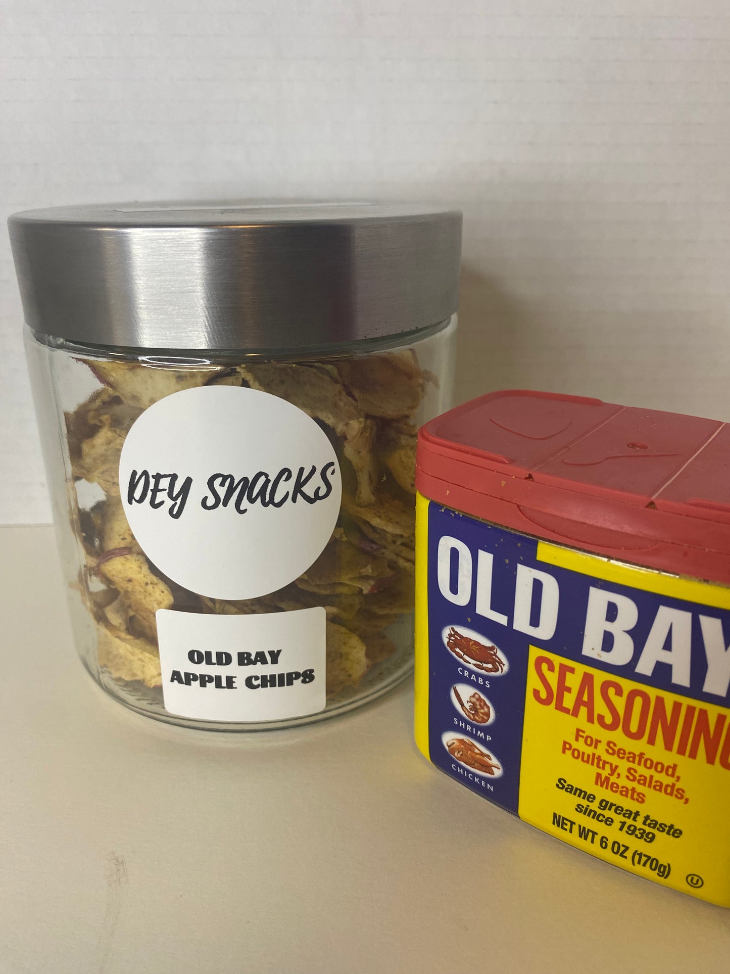 NEW! Dehydrated Old Bay Apple Chips