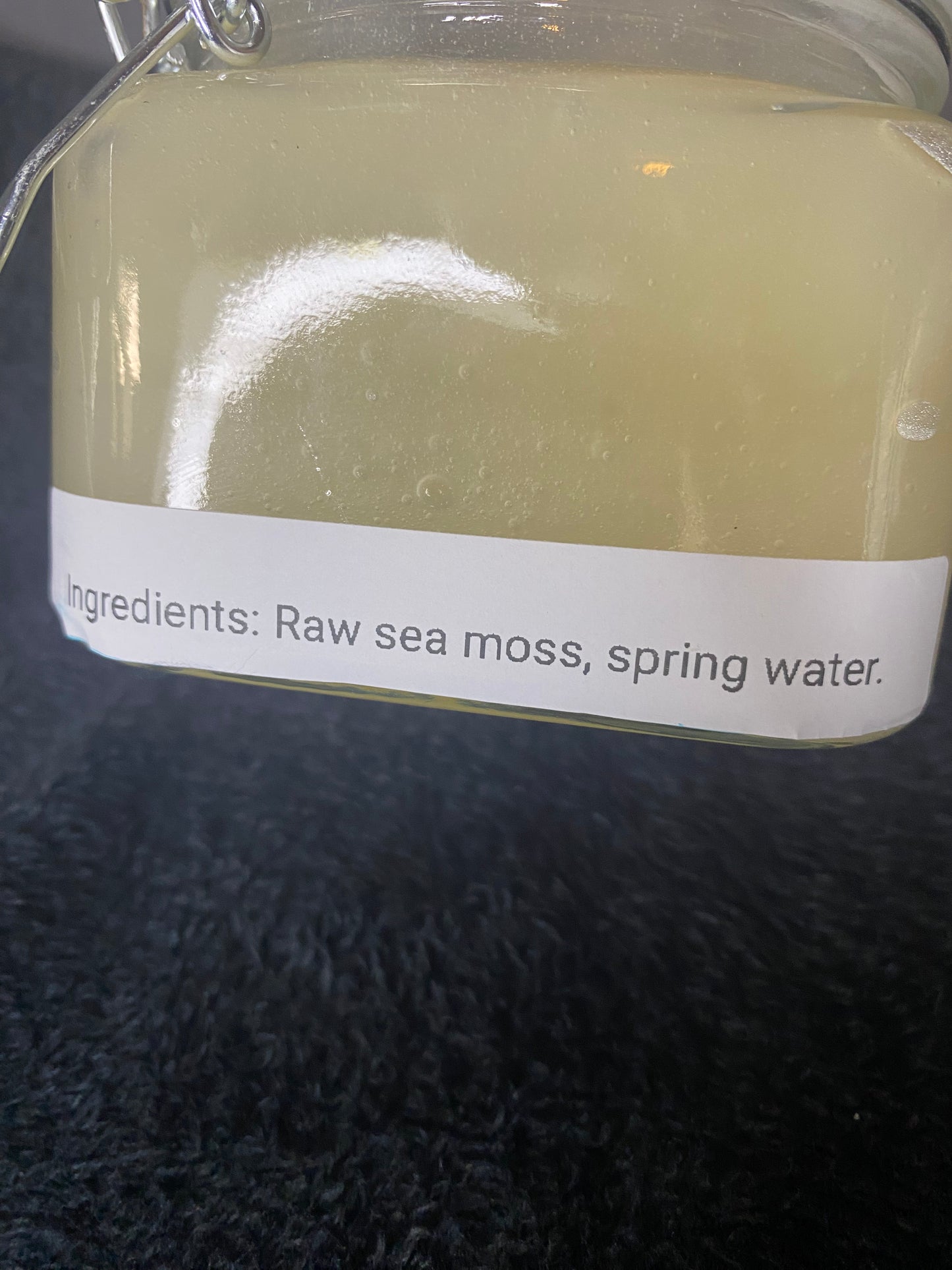Raw Sea moss Gel
